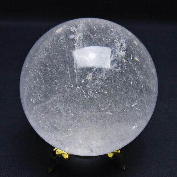 水晶 丸玉 71mm クリスタル スフィア お守り 浄化 水晶玉 球体 玉 パワーストーン 151-7843