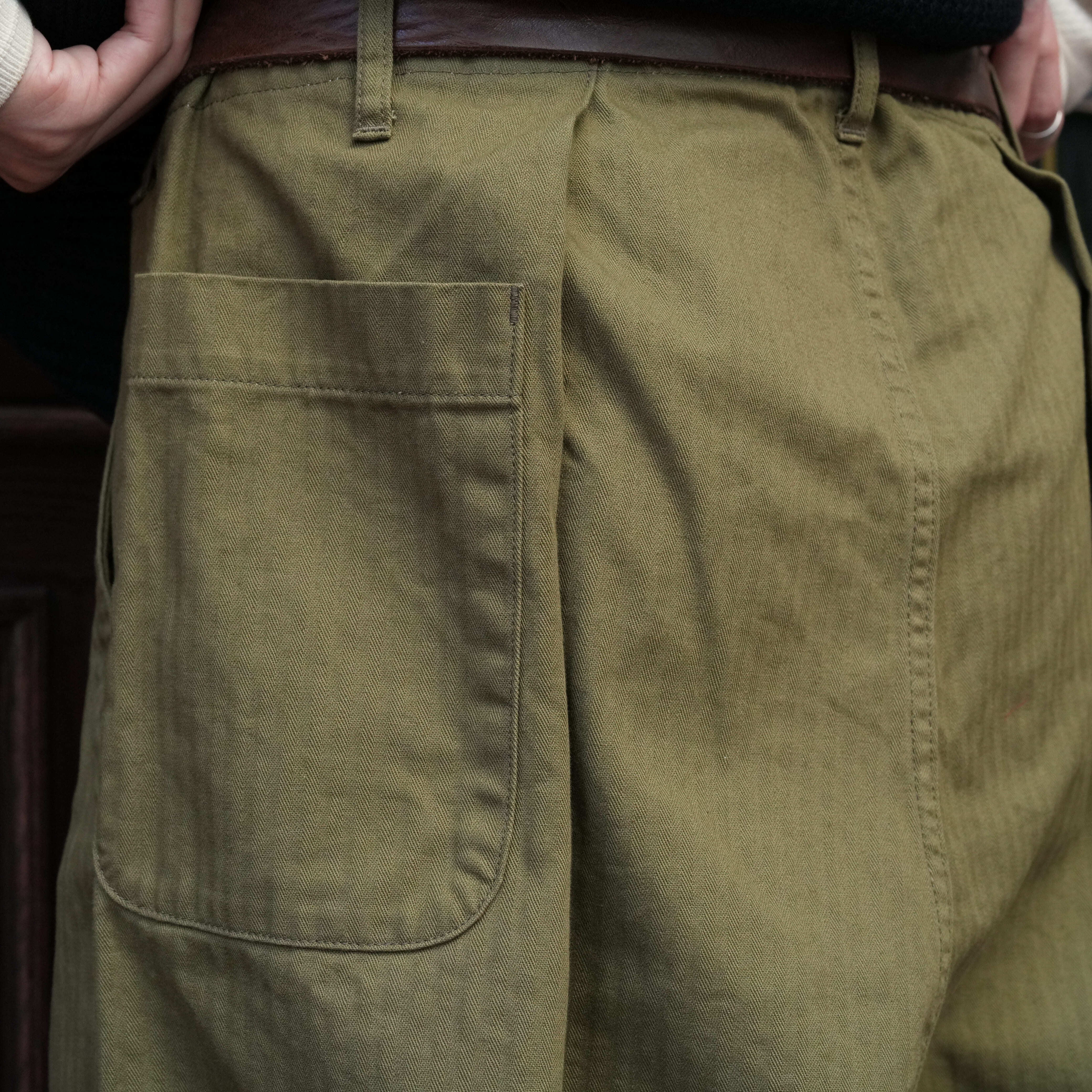 グランク　25AW HB work pants khaki Gurank Gurank(グランク)25AW 