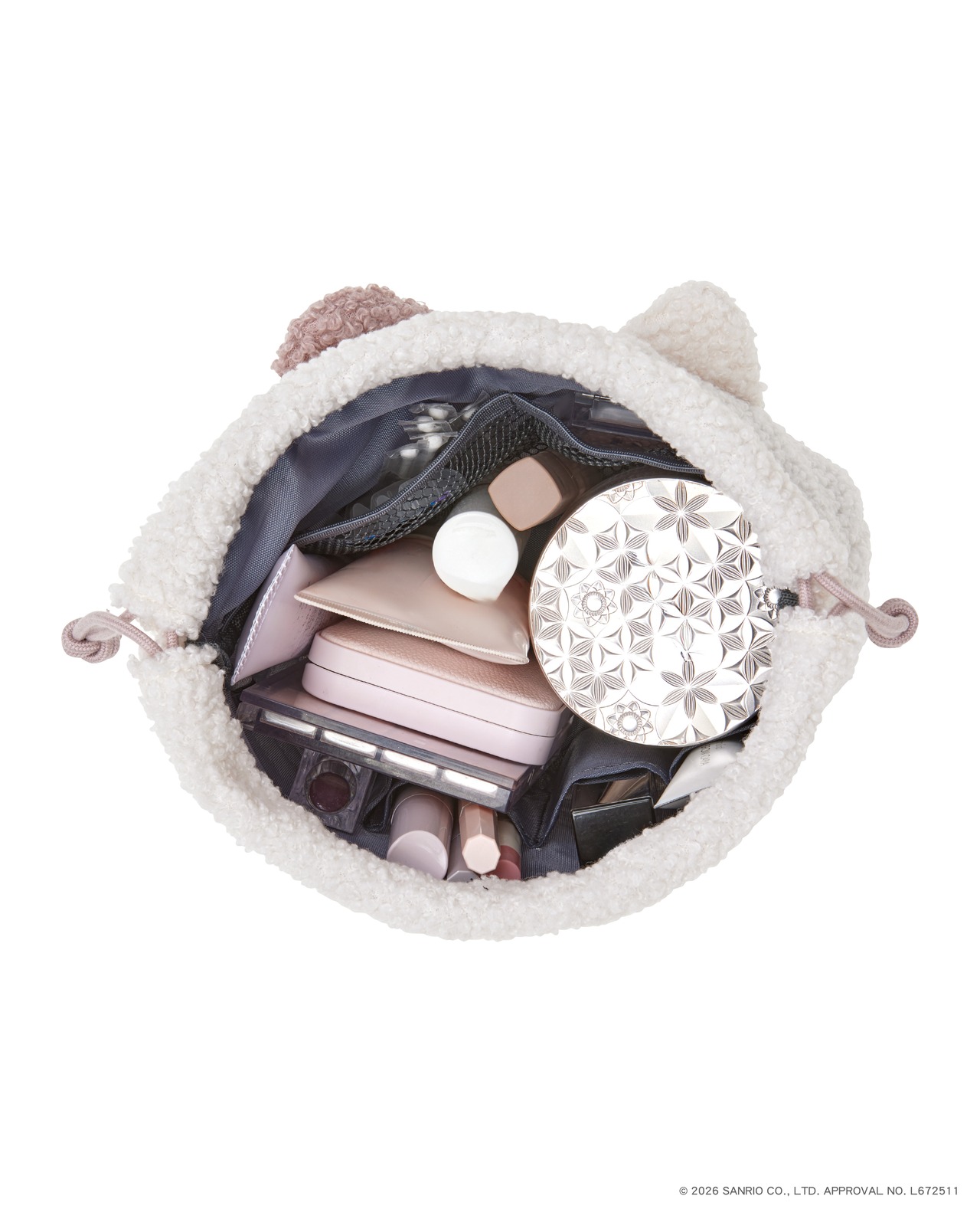 HELLO KITTY × BRILMY ZUBORA KINCHAKU POUCH