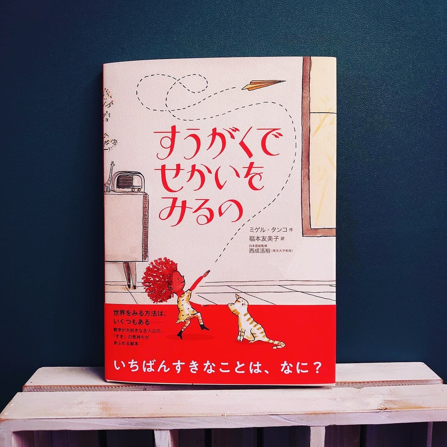 すうがくでせかいをみるの』ミゲル・タンコ作 福本友美子訳 西成活裕