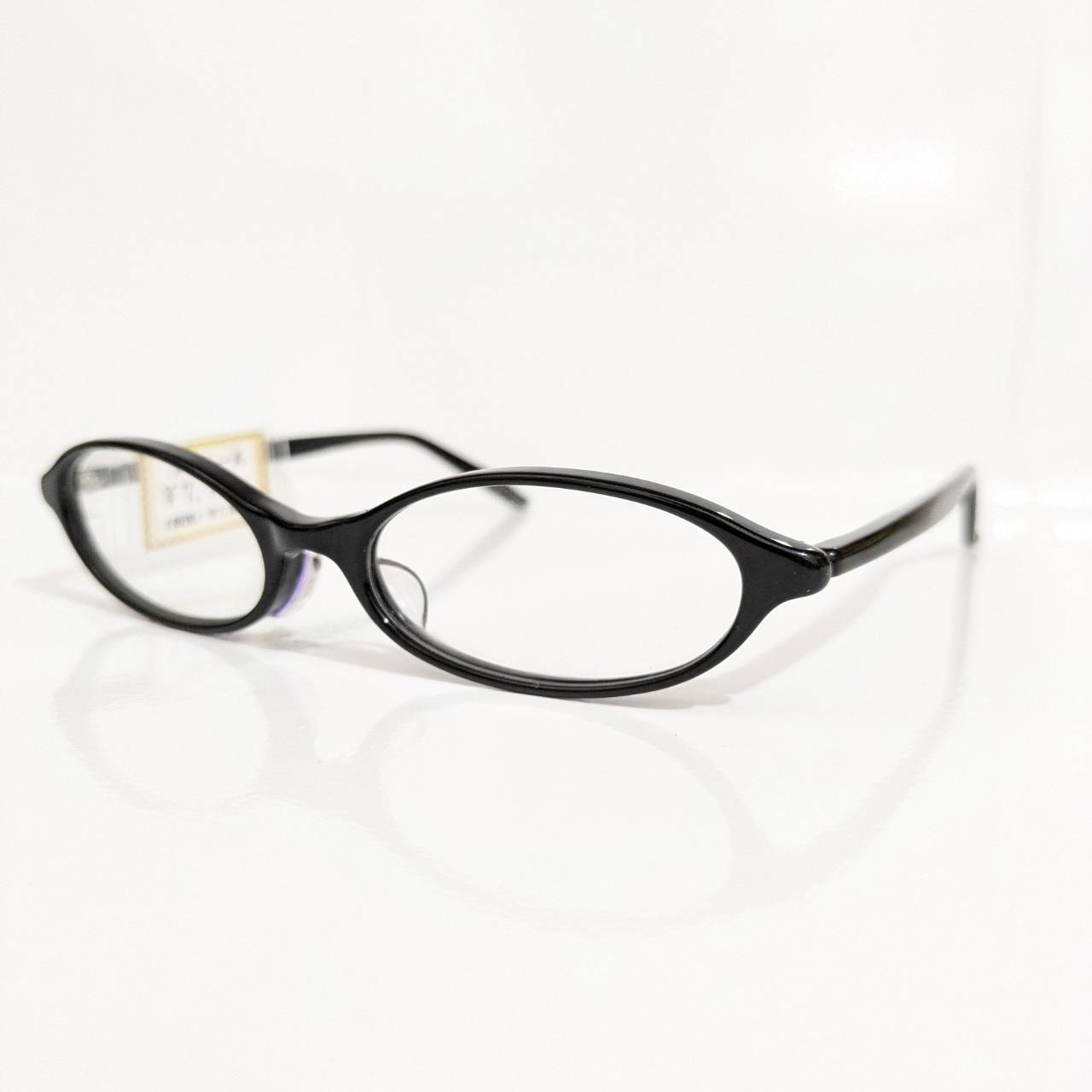 【NoName】オーバルセルフレーム ブラック