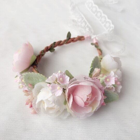 愛猫用アクセサリーお花飾り