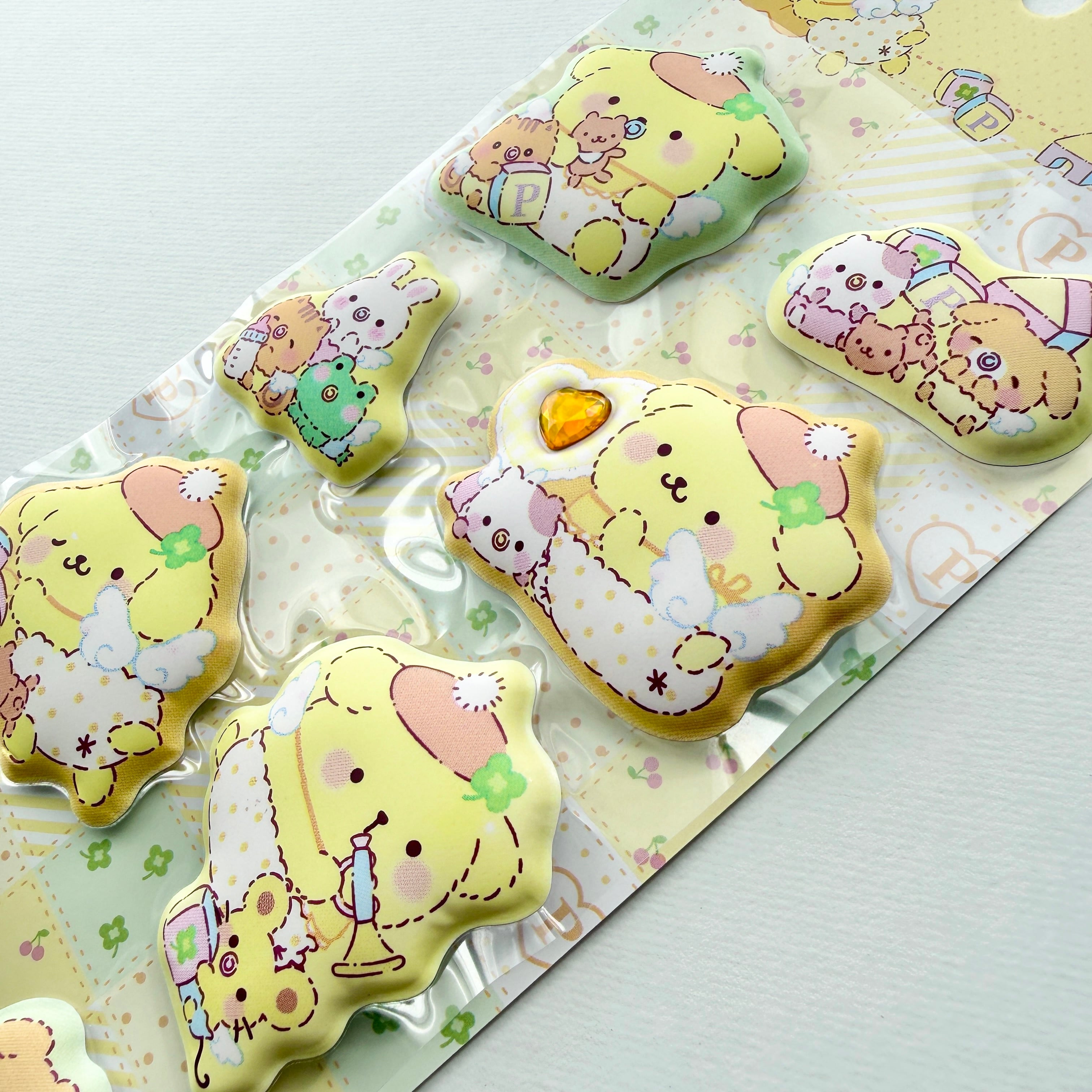 もーっともっちりシール ポムポムプリン カミオジャパン | Jewelie