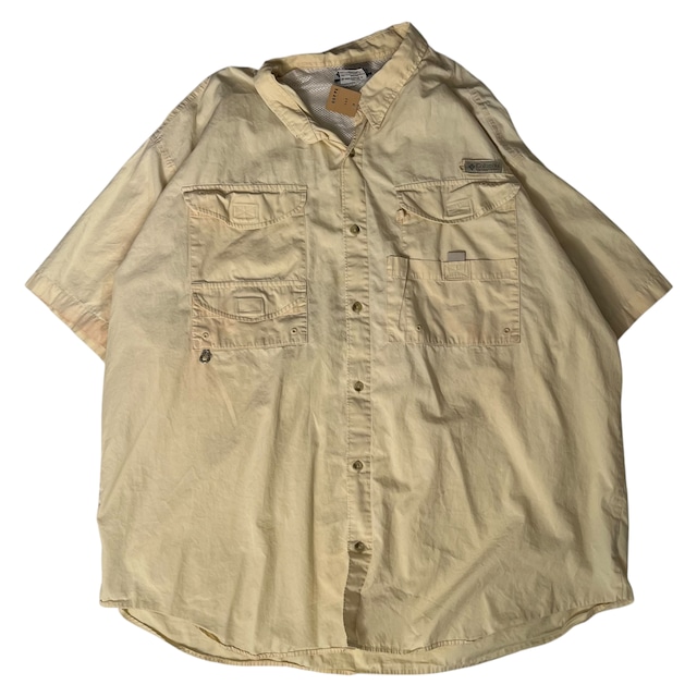 【00's】Columbia    半袖シャツ　2XL  Vintage