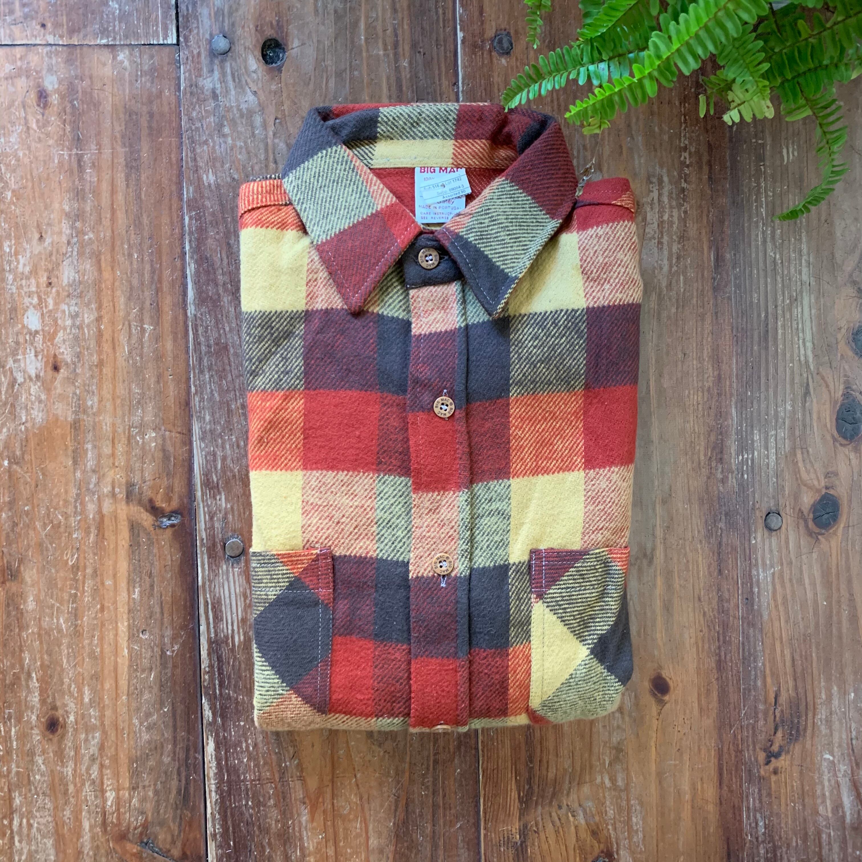 1970’s “Big Mac” Cotton heavy flannel shirt