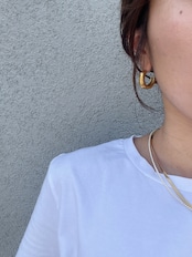 solid curve hoop pierce
