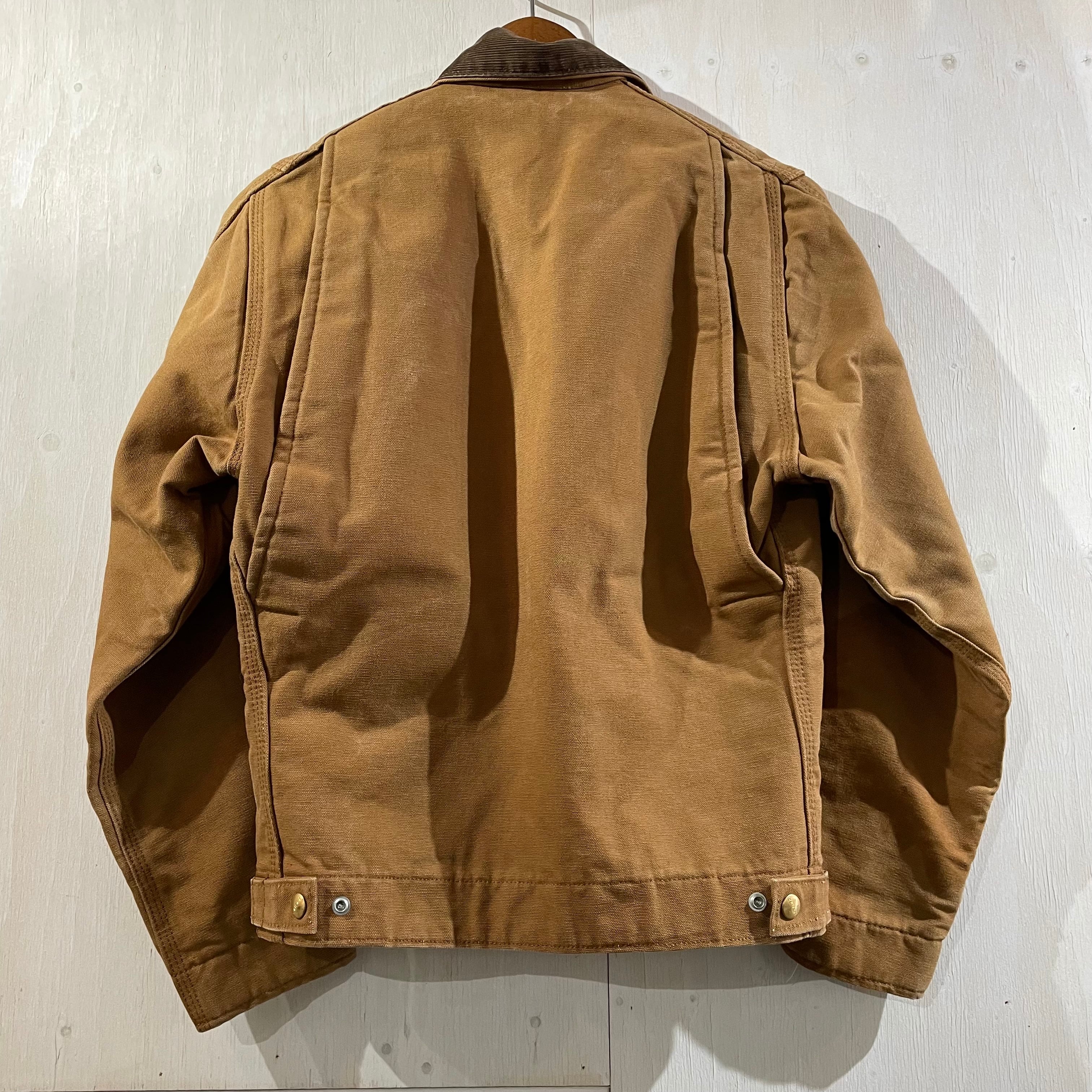 70s カーハート ブラウンダックジャケット 希少 USA製 カーハート 70s ダック生地ジャケット ブラウン サード