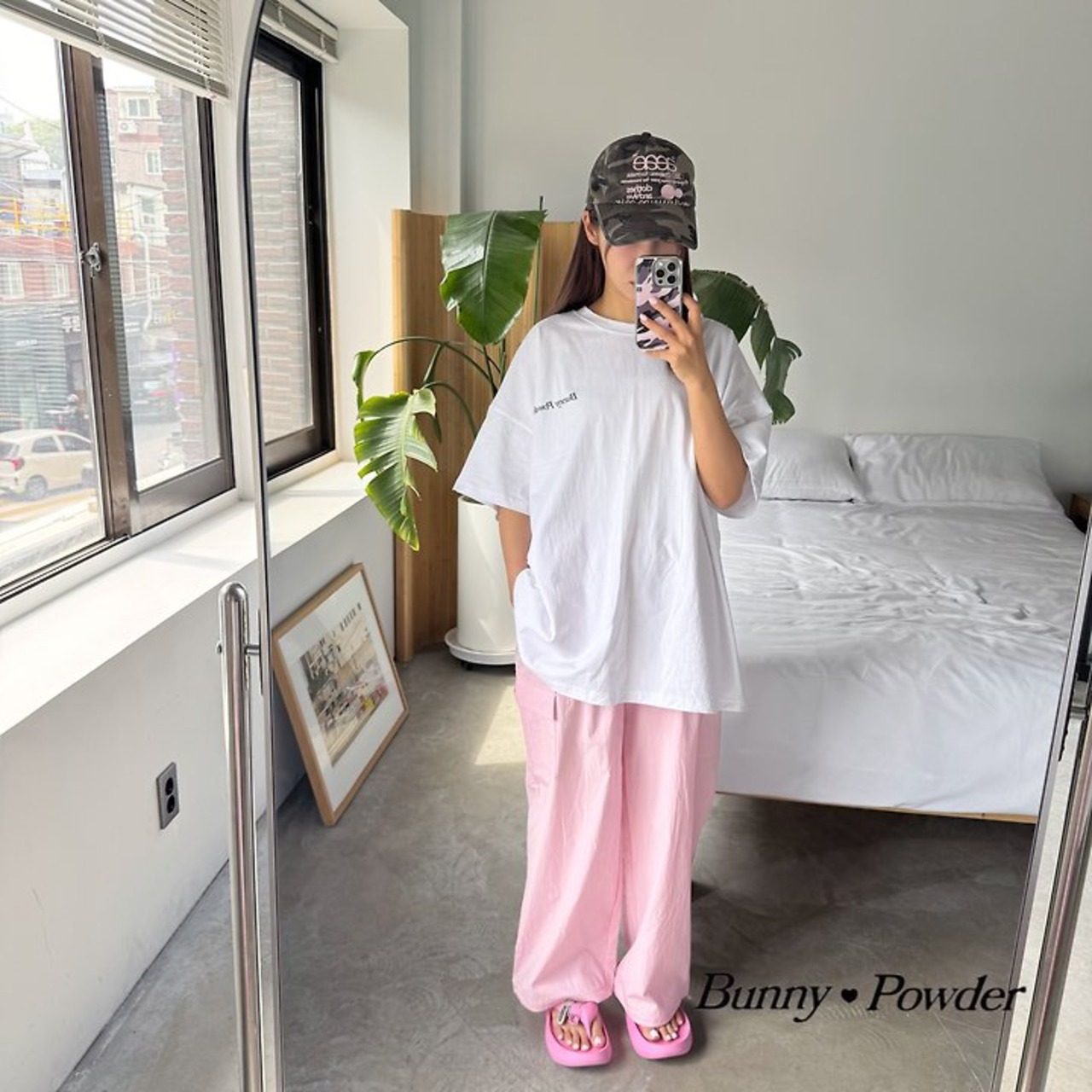 [Bunny Powder] (Planning) Hats to Cargo Pants (2XL/3XL/4XL) / [버니파우더] 기획)하츠투카고팬츠 (2XL/3XL/4XL)