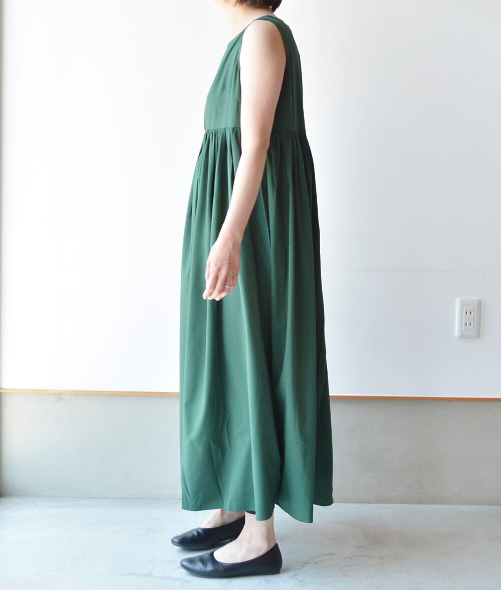 スワーム SWARM ノースリーブロングワンピース(NS-95003)GREEN【レターパックプラス可】