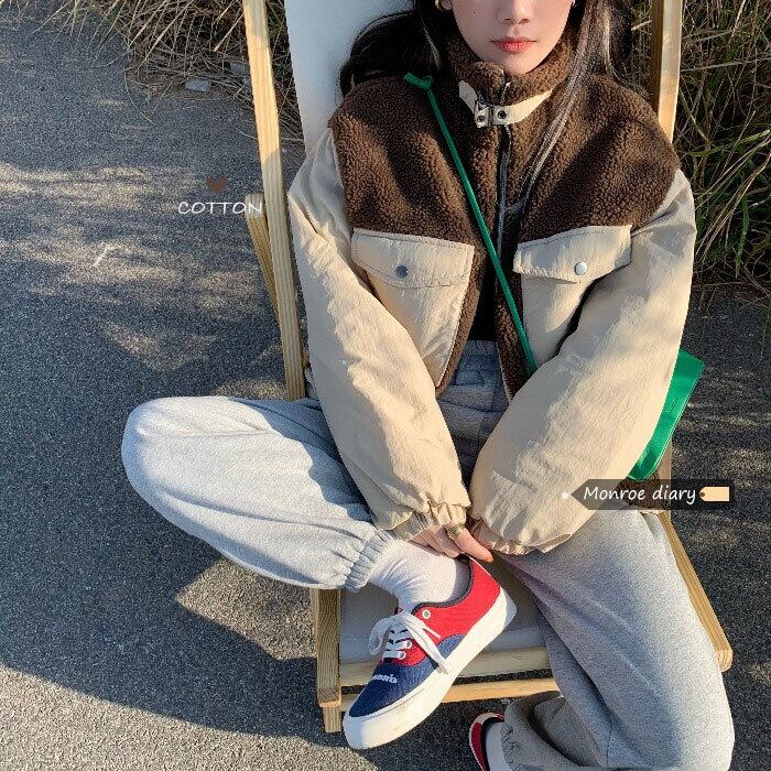 スタイルジャケット オータムウィンターショートレディースベルベット 秋物 冬物 モンロー67090538055