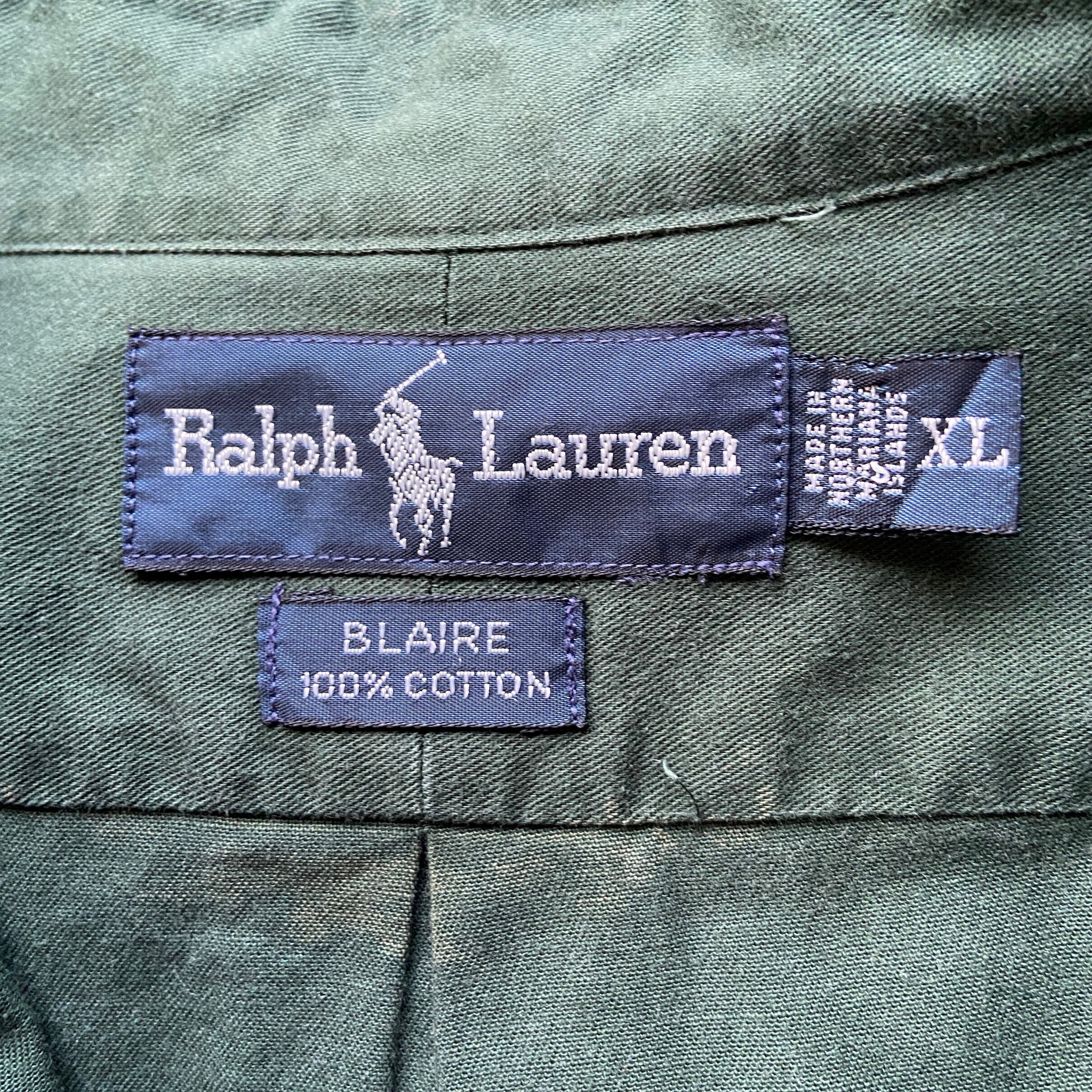 ビッグサイズ Ralph Lauren ラルフローレン BLAIRE ボタンダウンシャツ