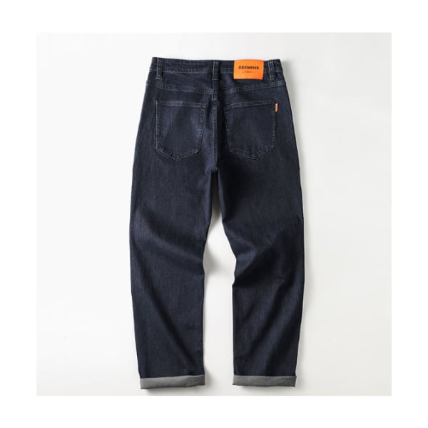 Side pocket design denim pants P342