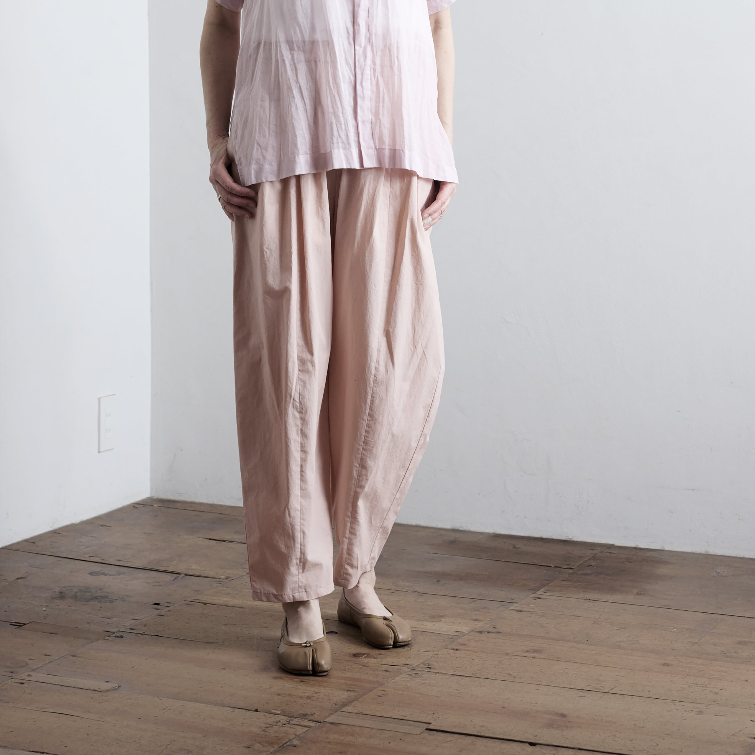 suzuki takayuki スズキタカユキ ball pants S261-27 cloudy peach
