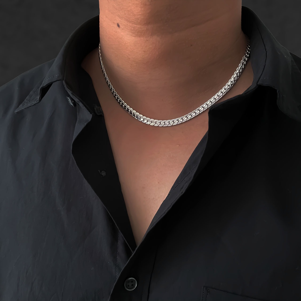 Fine Chain Necklace〈S925〉