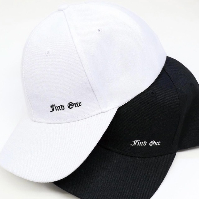 F1ND ONE Logo Cap Second White
