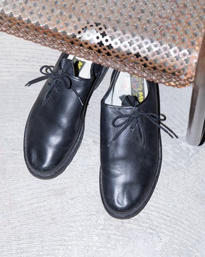 “MEINDL” leather shoes / split lace design / rugged sole / From GERMANY