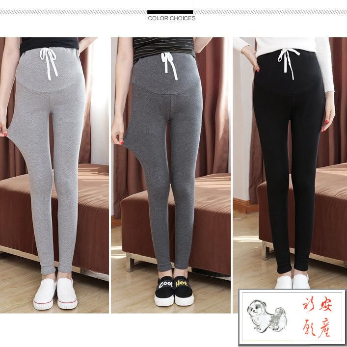 安産祈願 マタニティ レギンス M 裏起毛