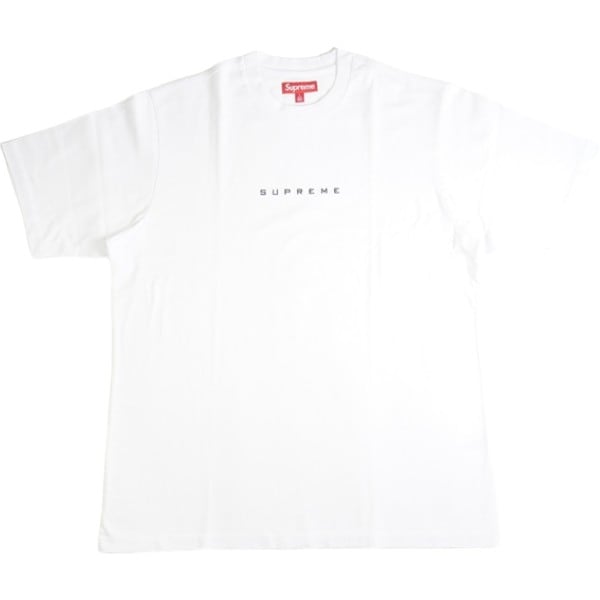 Supreme ホワイト Tシャツ Lサイズ Supreme ロゴプリント Tシャツ L
