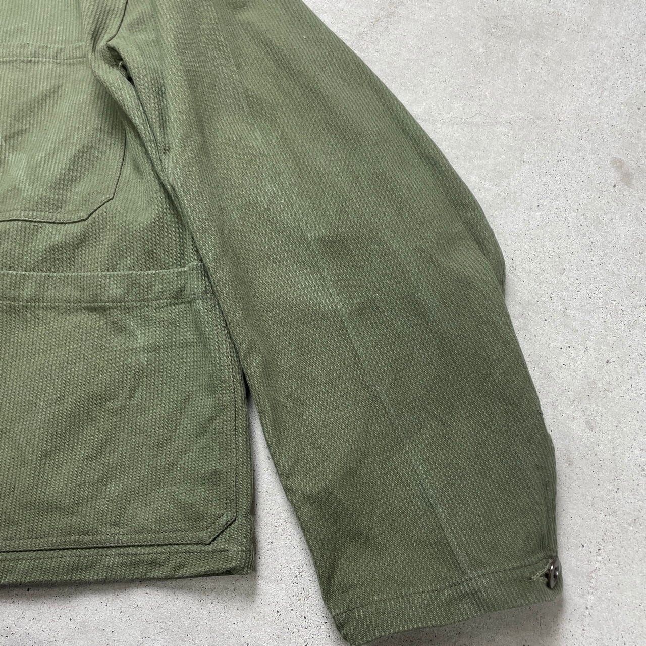 UNKNOWN フレンチピケ ユーロワークジャケット フレンチワーク