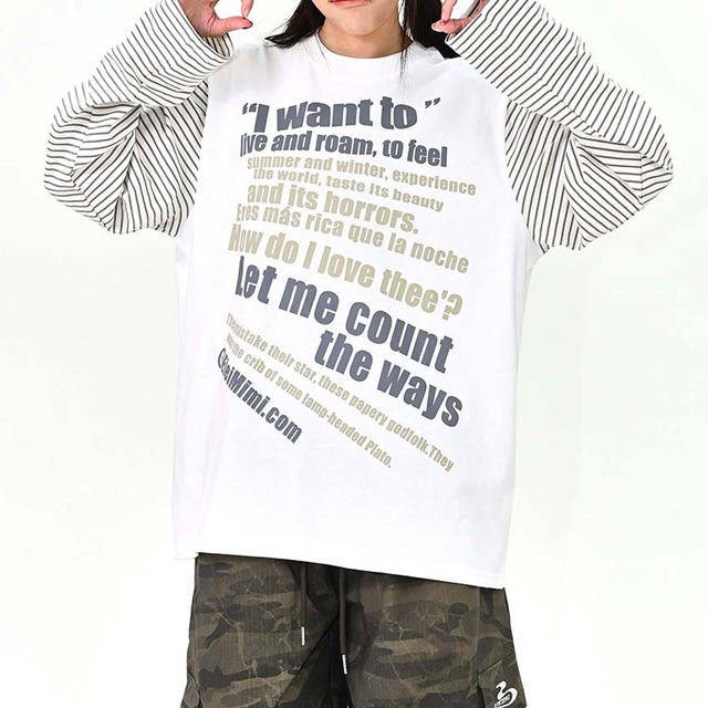 メッセージロゴミックスボーダーミックスロンT
 2col   R01619