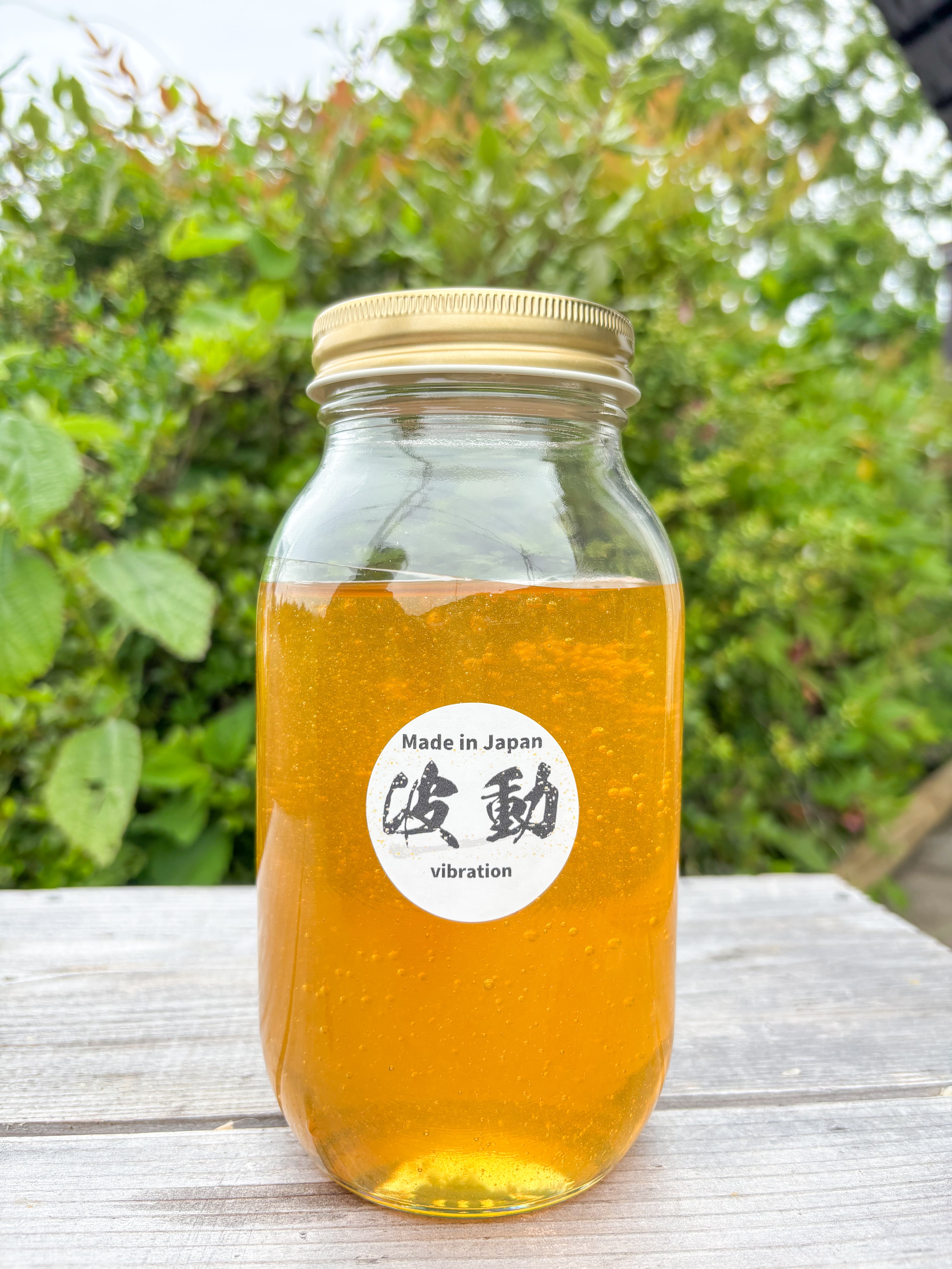 蜂蜜　1.2kg2本　ゆみになります R8 5月採れたて 非加熱ハチミツ『波動』1キロ | Dream Honey