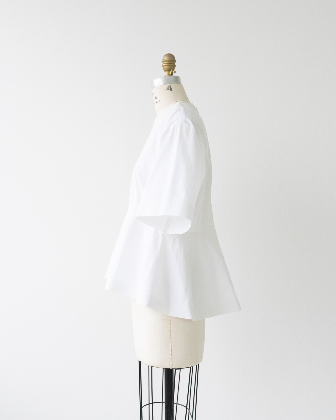 〈CÉLINE by phoebe philo〉Ruffle shirt