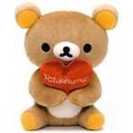 RK 卓上ぬいぐるみ(ハート) リラックマ MK59301(7914353)