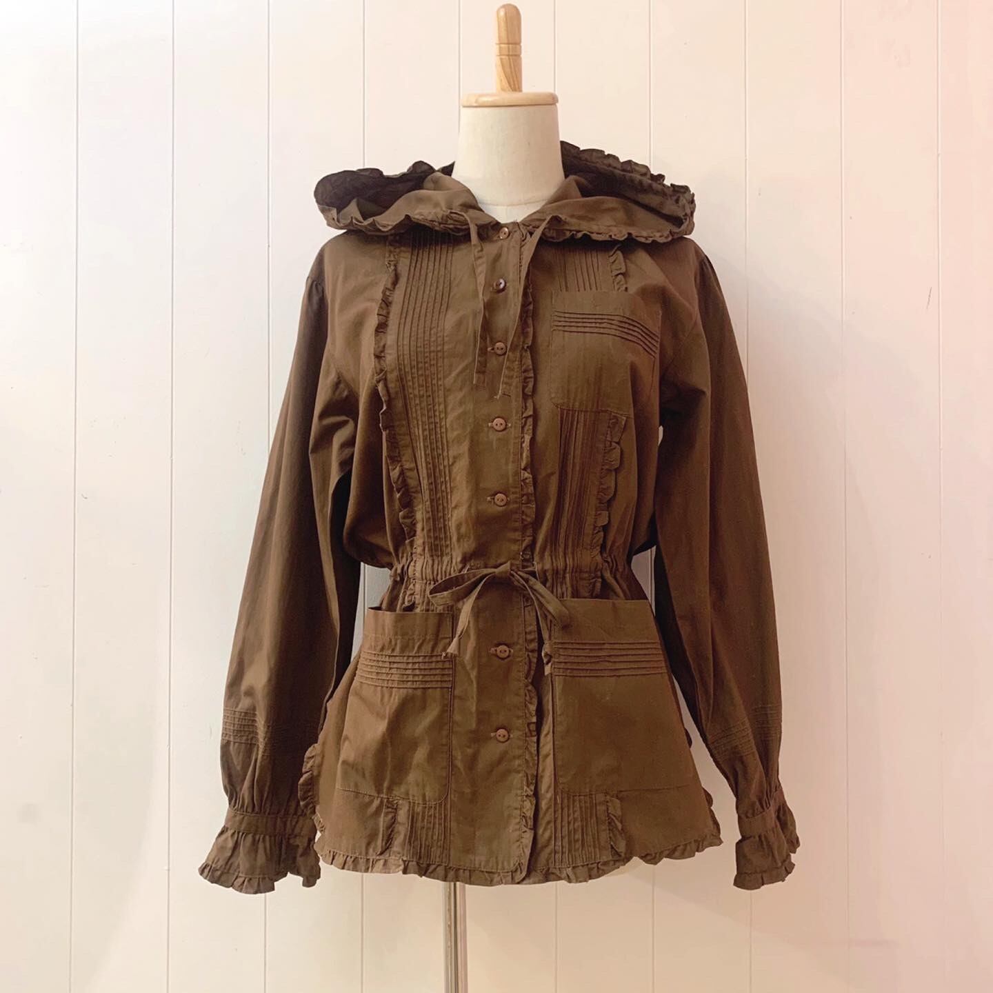 remake : chocolate brownie apron set up