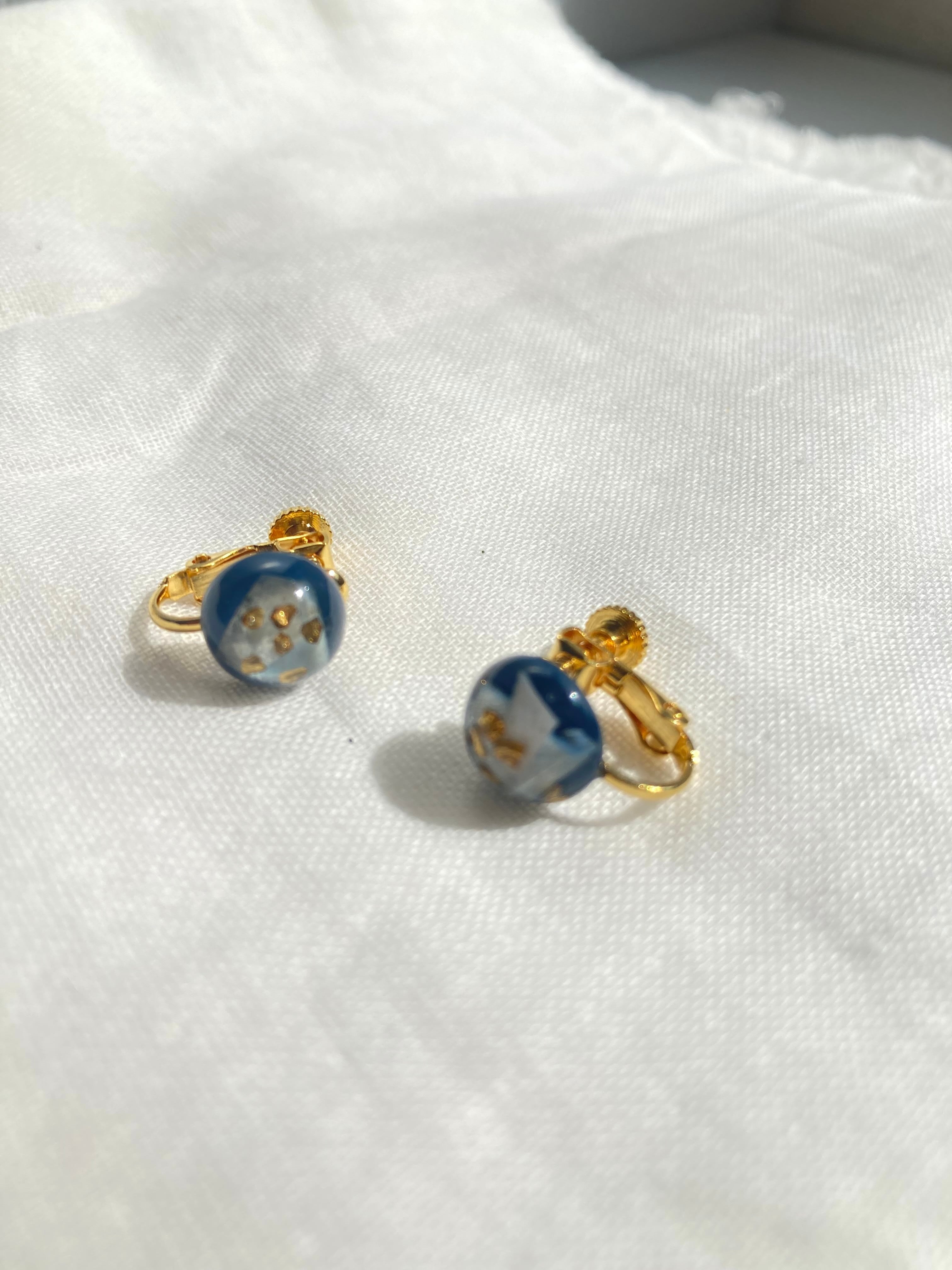 川から海を守る】Arakawa blue/Largeイヤリング/ピアス | aid to