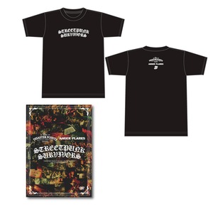 【受注生産限定】THE DISASTER POINTS / ANGER FLARES "STREETPUNK SURVIVORS" DVD+Tシャツセット