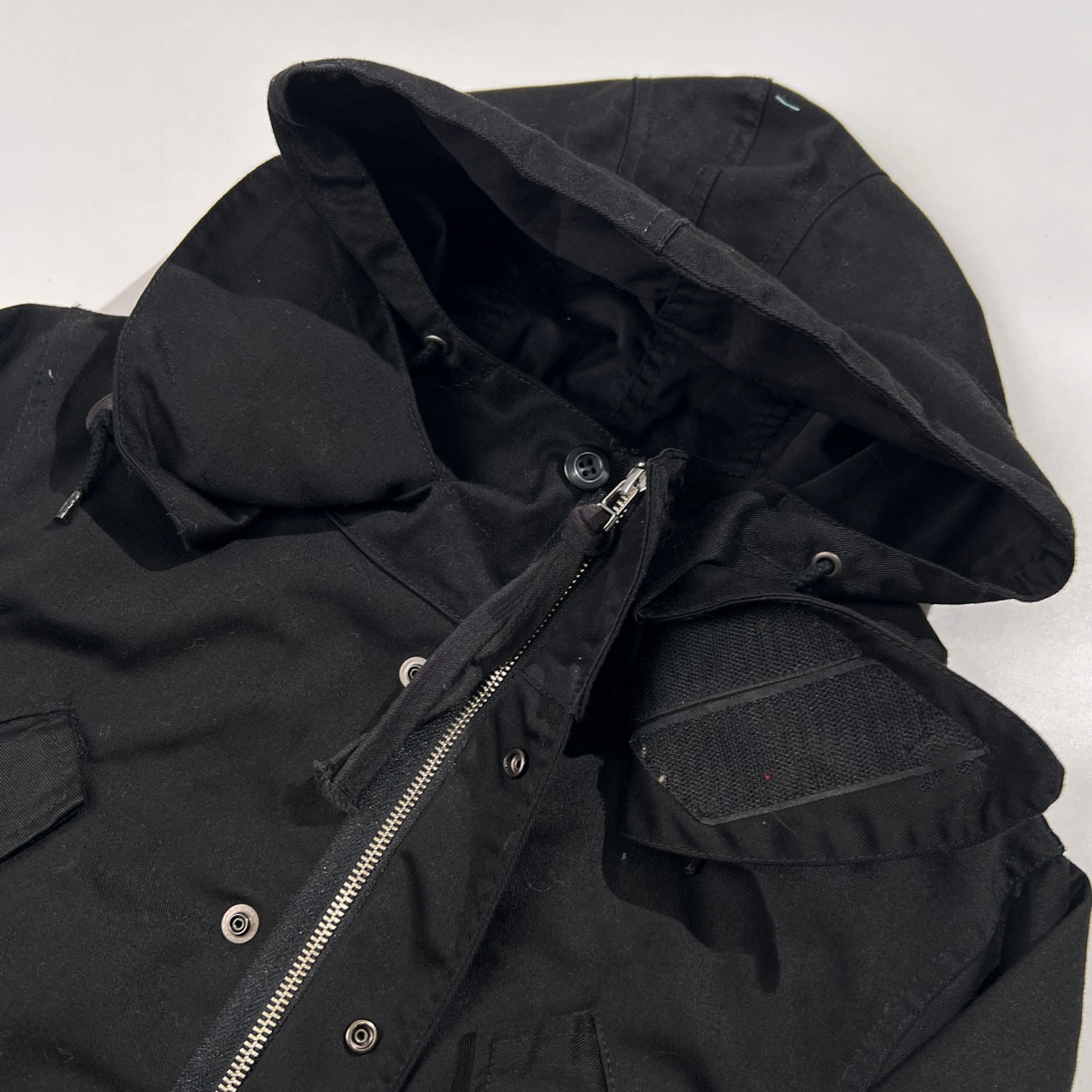 A DAY IN THE LIFE ユナイテッドアローズ UNITED ARROWS モッズ コート ミリタリー ジャケット サイズ M /ブラック