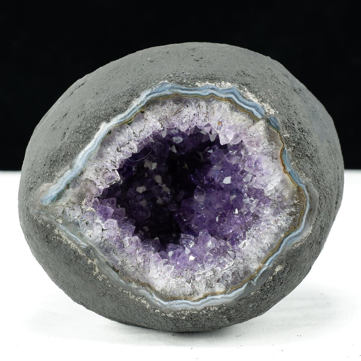1.2Kg アメジストドーム ウルグアイ産 サークルジオード アメジスト ドーム ミニ 卓上サイズ 一点物 174-2283