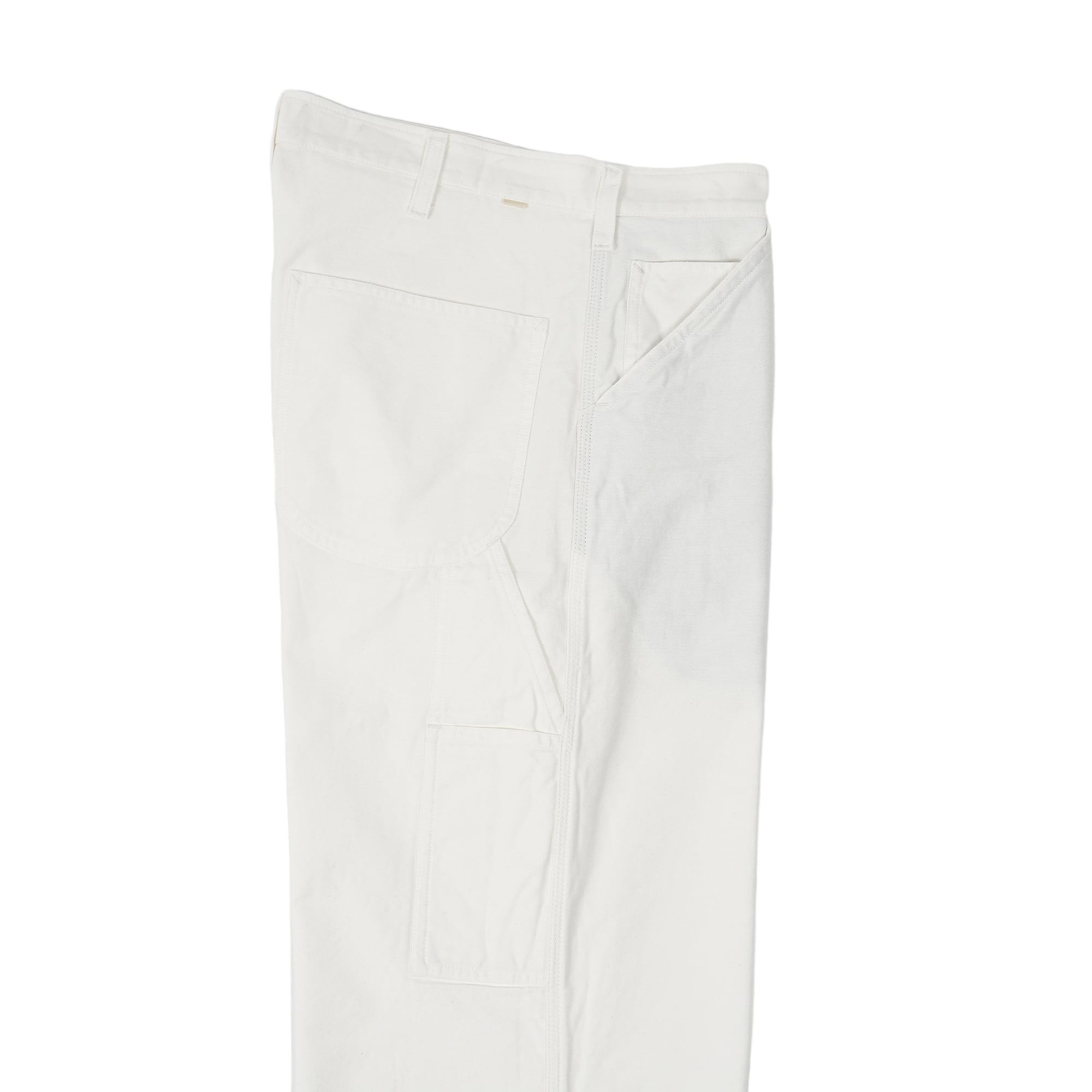 Back Sateen Standard Painter Pants (white) | OVY