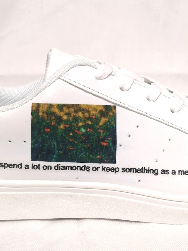 transfer print sneaker(vans)