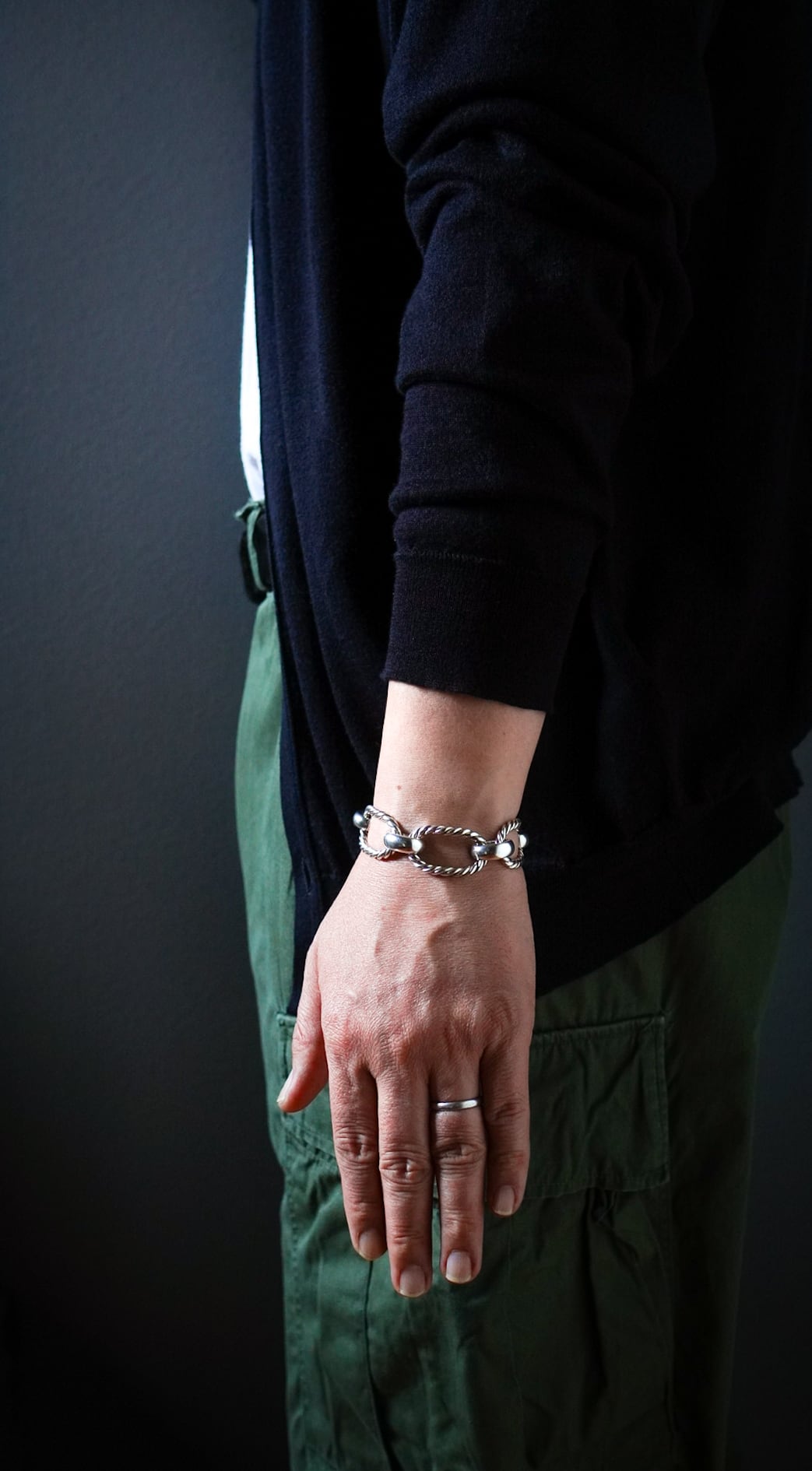 VINTAGE】TIFFANY&Co. ティファニー ツイステッド オーバル リンク