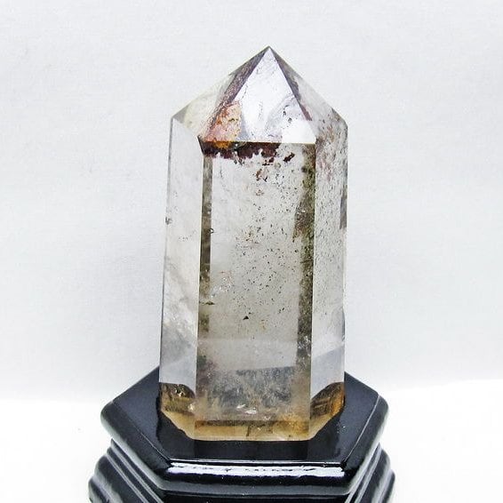 グリーンファントム 六角柱 台座付属 一点物 152-3898