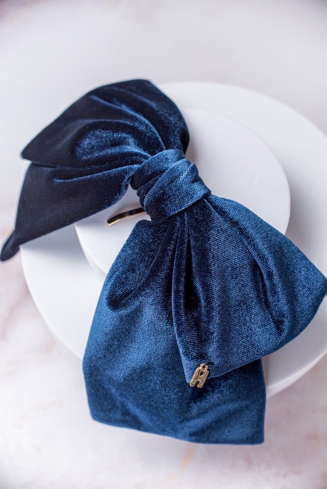 ベロアリボンポニーテールフック | THE HANY 公式オンラインショップ