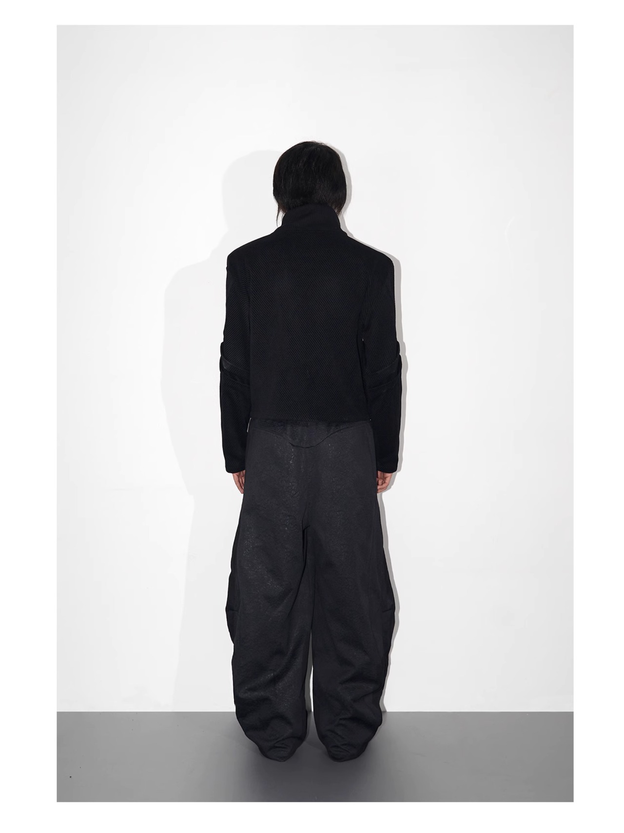 BEVAN UP Bias Cut Zip Jacket