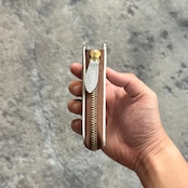 【限定商品】コンパクトウォレット Lジップ エレファント(クラスト)