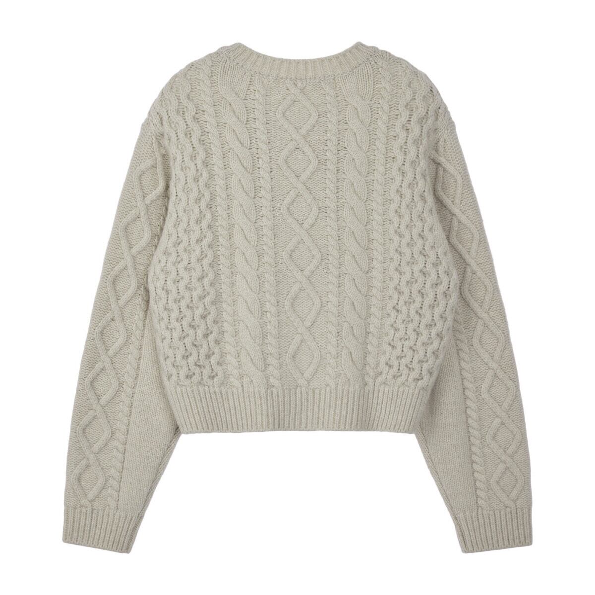 【早い者勝ち‼️】Rest&Recreation KNITCARDIGAN rest & recreation] RR LOGO JACQUARD KNIT CARDIGAN - BLACK 正規韓国