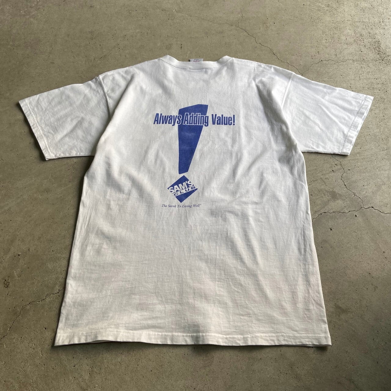 90年代 USA製 SAM'S CLUB 企業ロゴ プリントTシャツ メンズL 古着