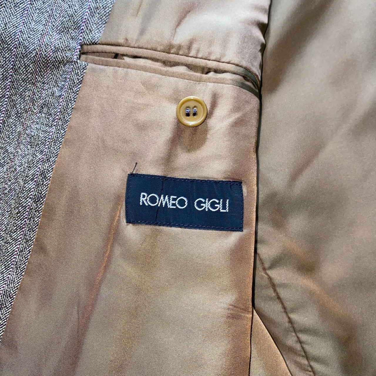 vintage ROMEO GIGLI tweed 3-pieces set-up