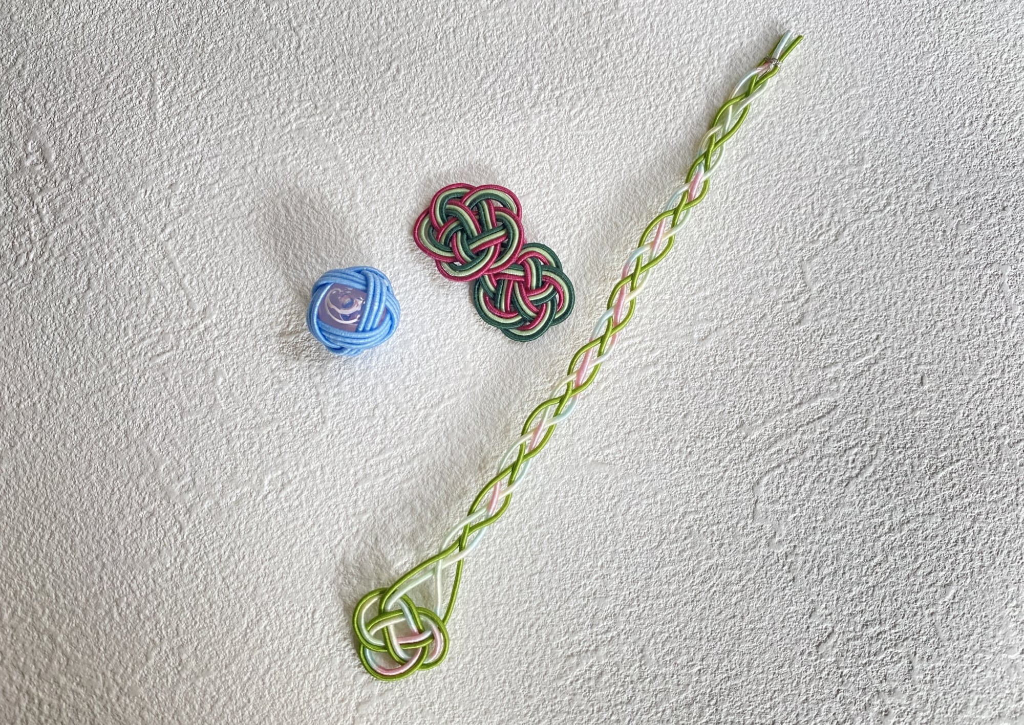 和紙と水引でつくる、お気に入り和紙ノートブックWS Japanese paper Notebook and Mizuhiki Belt Bookmark WS