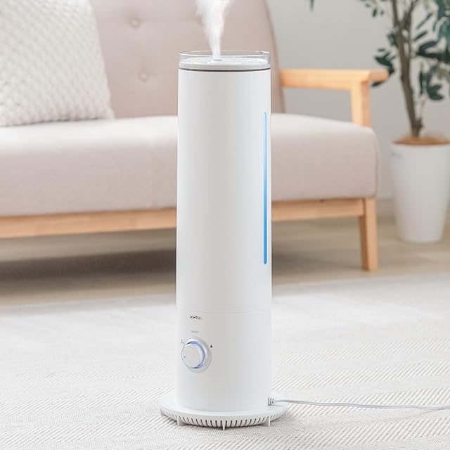 【新品 未使用】加湿器 タワー型 ONE STEP 加湿器 超音波式 タワー型 大容量 8l アロマ対応 省エネ 上