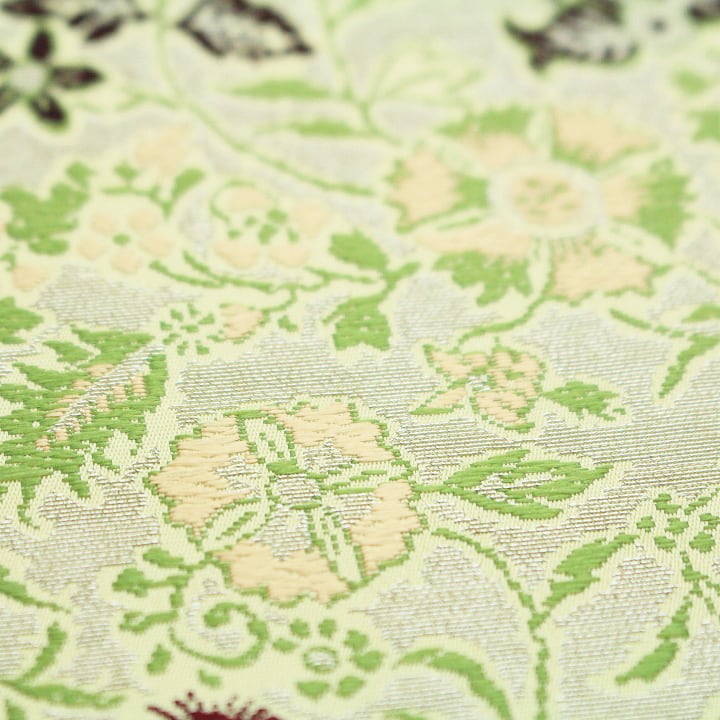 西陣の名門【龍村美術織物】 たつむらの名物裂【早雲寺文台裂】 全通の