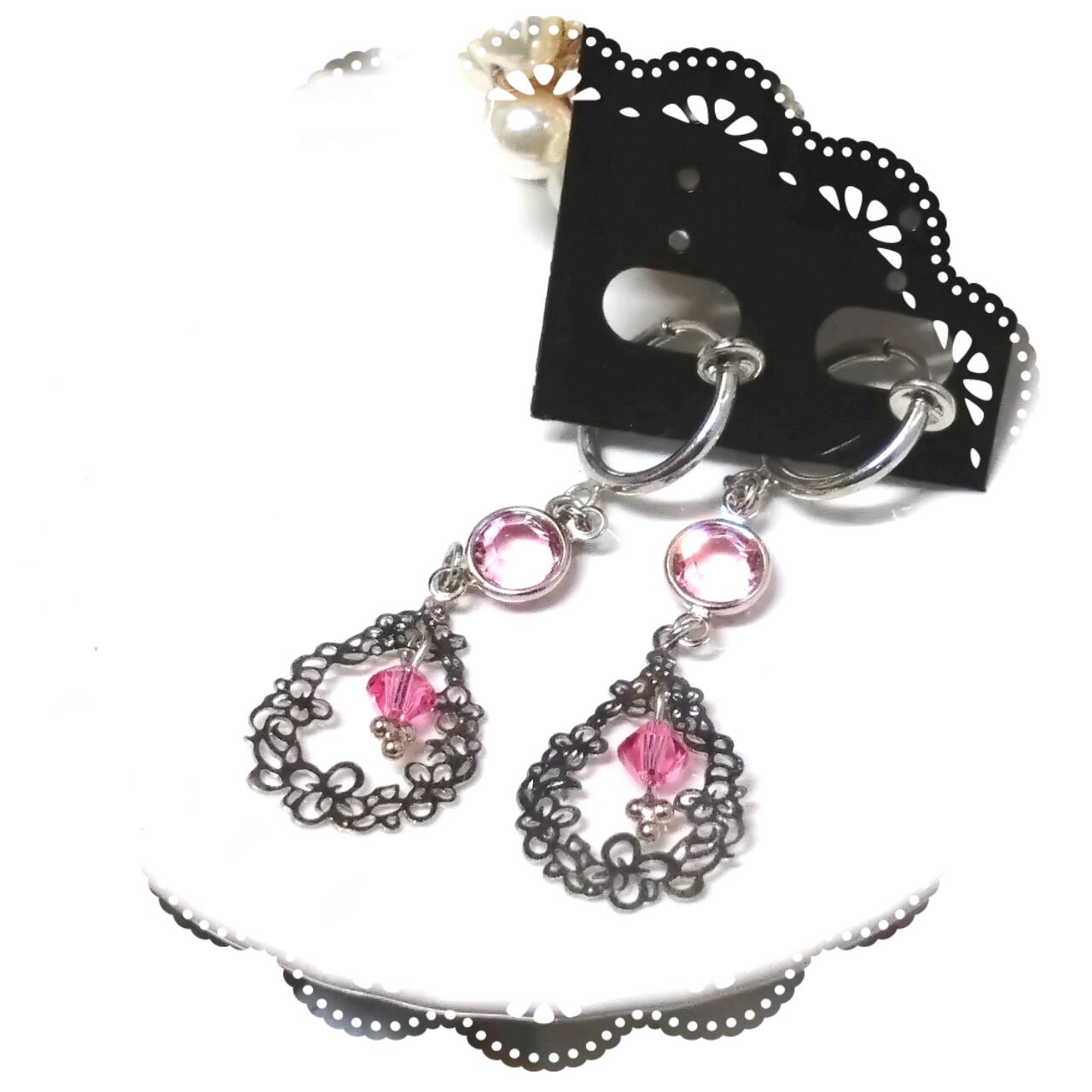 【イヤリング】ローザ ディ パルマ