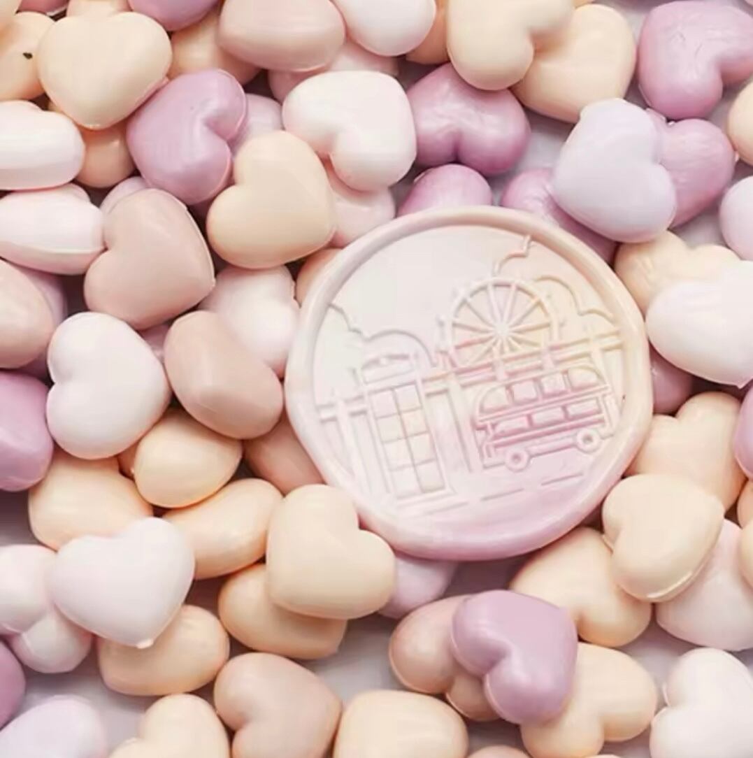 シーリングワックス 30粒 ハートミックス | シーリングスタンプ専門店