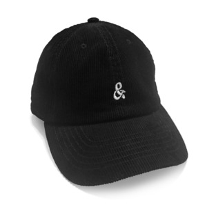 & LOGO CORDUROY CAP