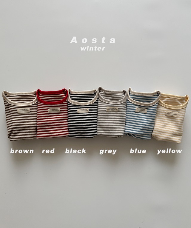 [即納M/L]≪Aosta≫Modern tee blue 33