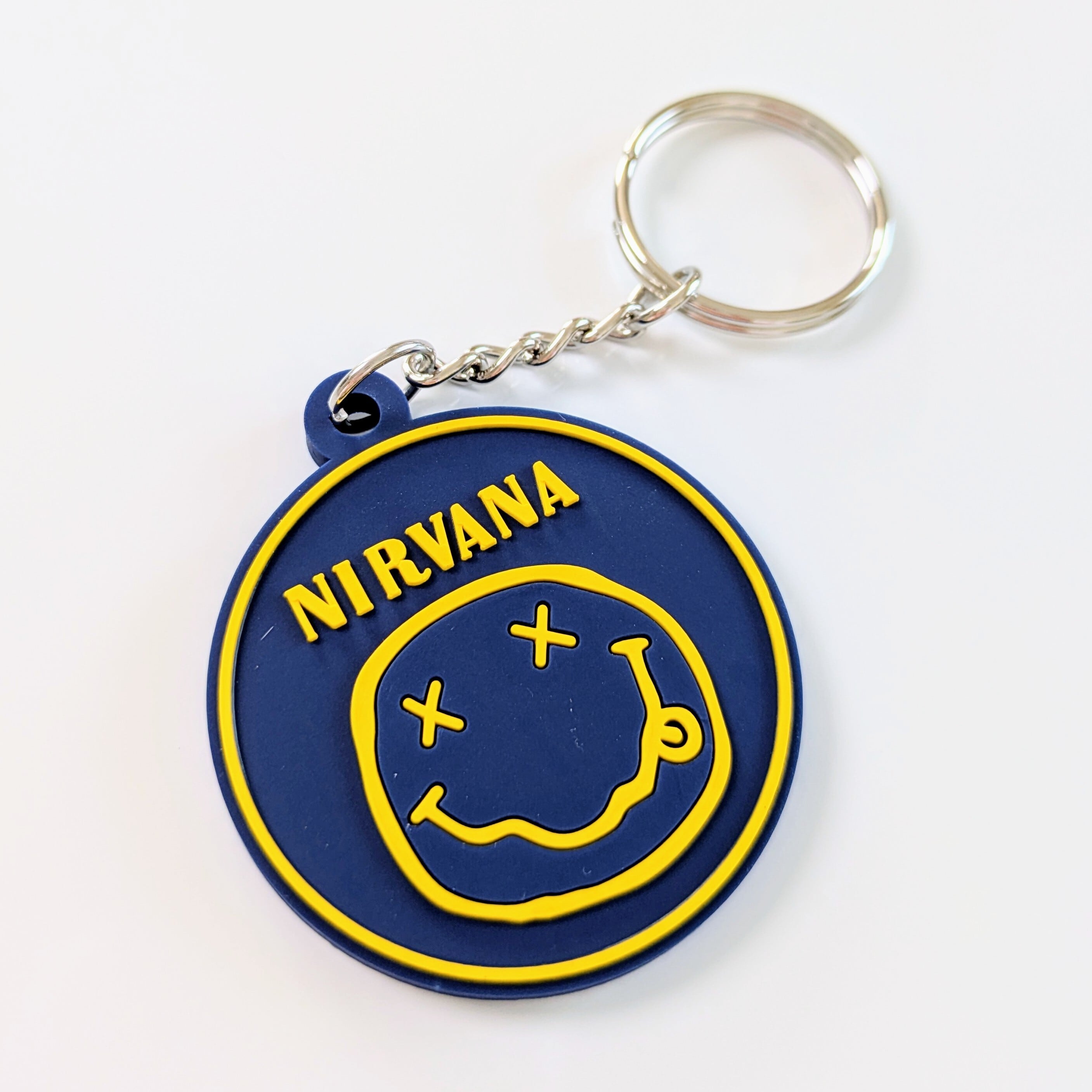 送料無料！ ★ラバーキーホルダー★〘5220〙【 Nirvana（ ニルヴァーナ ）】 〚アメリカン雑貨 アメトイ〛
